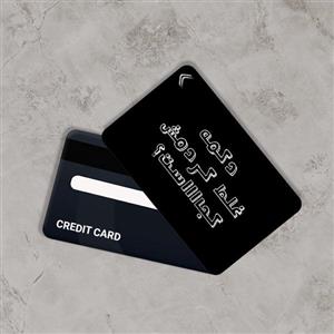 استیکر کارت بانکی مدل فانتزی کد CAB300-K 