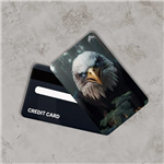 استیکر کارت بانکی مدل عقاب کد CAB711-K