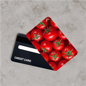 استیکر کارت بانکی مدل فانتزی میوه کد CAB413-K 