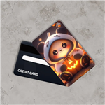 استیکر کارت بانکی مدل خرس پاندا کد CAB535-K