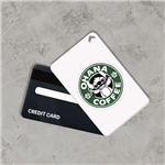 استیکر کارت بانکی مدل برند استارباکس کد CAB522-K