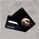استیکر کارت بانکی مدل خرس پاندا کد CAB376-K