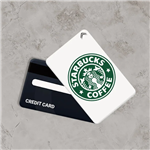 استیکر کارت بانکی مدل برند استارباکس کد CAB505-K