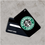 استیکر کارت بانکی مدل برند استارباکس کد CAB521-K