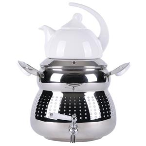 ست کتری و قوری کروپ ست مدل سایه کد 923W Crop Set Saye 923W Kettle and Teapot Set