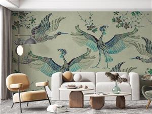 پوستر دیواری لاکچری پرنده M10232800