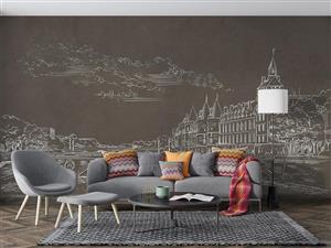 پوستر دیواری نقاشی لندن M10232900