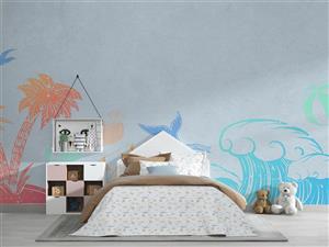 پوستر دیواری اتاق کودک دریا M10231100