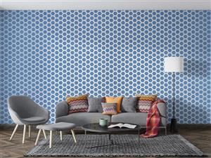 کاغذ دیواری طرح هندسی ریز M10268600