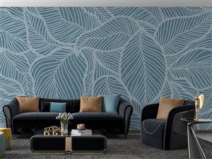 کاغذ دیواری مدل برگ بزرگ M10253500