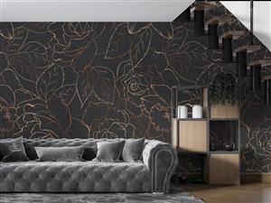 کاغذ دیواری لاکچری گل M10236500