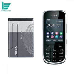 باتری موبایل نوکیا مدل BL-5C با ظرفیت 970 میلی آمپر - مناسب گوشی موبایل NOKIA Asha 205