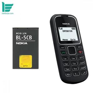 باتری موبایل نوکیا مدل BL-5CB با ظرفیت 800 میلی آمپر - مناسب گوشی موبایل NOKIA 1280 