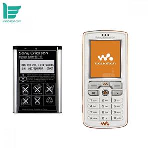 باتری موبایل سونی مدل BST-37 - ظرفیت 900 میلی آمپر مناسب گوشی موبایل Sony Ericson W800