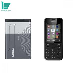 باتری موبایل نوکیا مدل BL-5C با ظرفیت 970 میلی آمپر - مناسب گوشی موبایل Nokia 100