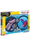 کلمنتونی 29205 National Geographic Kids Ocean Expedition 180 Piece Puzzle S28988