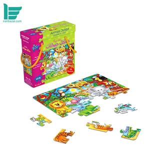 پازل جنگل حیوانات