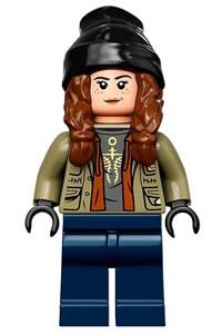 لگو لوازم جانبی اصلی سفارشی Moc Minifigure Jurassic Park World Maisie Lockwood Beret JURASSICPARKJW078MAISIE 