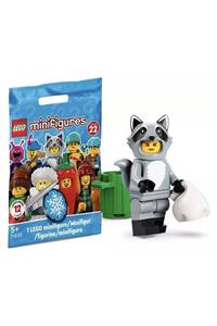 لگو 71032 Minifigure Series 22 - 10 Raccoon Costume Fan BRCK57