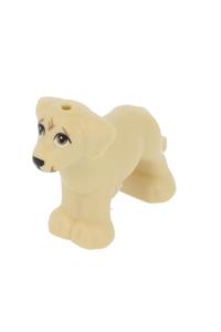 لگو لوازم جانبی سفارشی MOC Minifigure Animal Dog Tan ANIMAL3168PB03TAN 