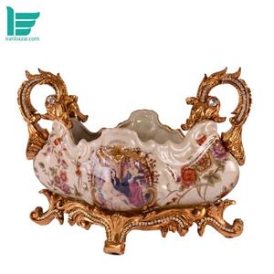 کشکول آجیل خوری طرح زیرخاکی کد 12-2270