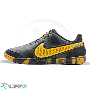 کفش فوتسال مردانه نایک تمپو طرح اصلی  Nike Tiempo legend 9 Golden Black 