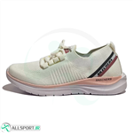 کتانی رانینگ زنانه اسکیچرز Skechers White Orange