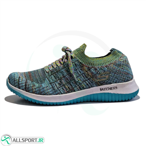 کتانی رانینگ زنانه اسکیچرزSkechers Blue Green