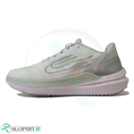 کتانی رانینگ زنانه نایکی طرح اصلی Nike Air Winflo 9 White Grey