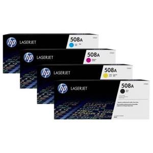 HP 508A 4 Color LaserJet Cartridge Pack (اصلی،فابریک) ست کارتریج تونر رنگی HP 508A