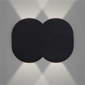 چراغ دیواری حیاطی دو طرفه 4 وات ستاره شمال مدل V125