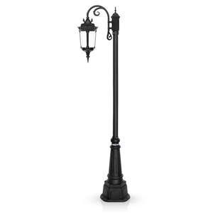 چراغ حیاطی ایستاده تک شاخه شب تاب مدل پاسارگاد کد SH-106611220