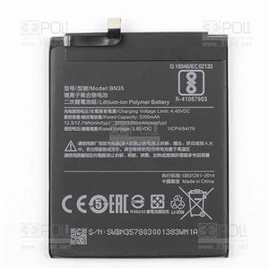 باتری موبایل شیائومی مدل BN35 مناسب برای گوشی Redmi 5