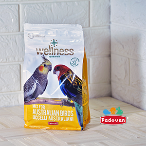 غذای مخصوص طوطی استرالیایی Wellness – ساخت پادوان ایتالیا 