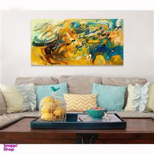 تابلو شاسی طرح خط نقاشی کد AX14090