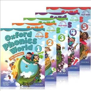 پکیج 5 جلدی آکسفورد فونیکس ورد |  کتاب زبان انگلیسی oxford phonics world