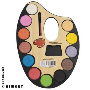 آبرنگ 12 رنگ پالتی مدل BNP3