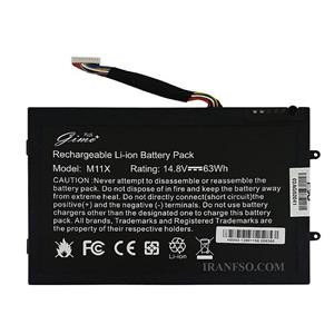 باتری لپ تاپ دل AlienWare M11X_PT6V8 Gimo plus مشکی داخلی-63 وات ساعت