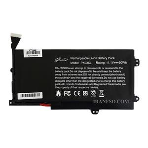 باتری لپ تاپ اچ پی ENVY 14_PX03XL Gimo Plus مشکی داخلی-50 وات ساعت