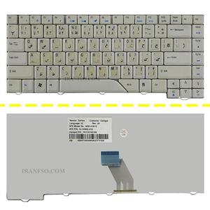 کیبرد لپ تاپ ایسر Aspire 4710-5520-5710 سفید دست دوم