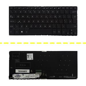 کیبرد لپ تاپ ایسوس ZenBook UX430 مشکی-اینتربزرگ-بابک لایت-بدون فریم