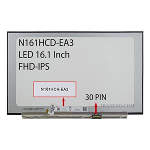 ال ای دی لپ تاپ 16.1 Innolux N161HCA-EA3 نازک مات 30 پین FHD-IPS بدون جا پیچ 361x222x3.2mm