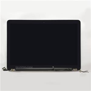 ال سی دی لپ تاپ اپل MacBook Pro A1425 2012 نقره ای به همراه قاب و فلت 