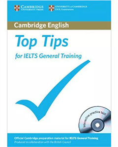 تاپ تیپس فور آیلتس جنرال |  کتاب زبان انگلیسی top tips for ielts general training