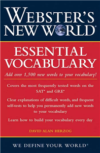 وبسترز نیو ورد اسنشیال وکبیولری کتاب زبان انگلیسی webster’s new world essential vocabulary 