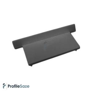 درپوش کناری EndCap پروفیل نور خطی آلومینیومی 4/5 سانتی فنرخور کد L45B