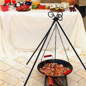 ساج و سه پایه