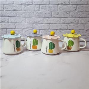 ماگ طرح دار کاکتوس
