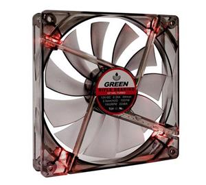 Green GF140L-Turbo LED 140mm Case Fan 