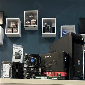 سیستم گیمینگ GREEN SOLARIS I5 4590 16GB 500GB 128GB 8GB RX580